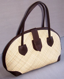 Bali lady bag made of seagrass in ali indonesia 