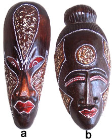 mask carving Bali